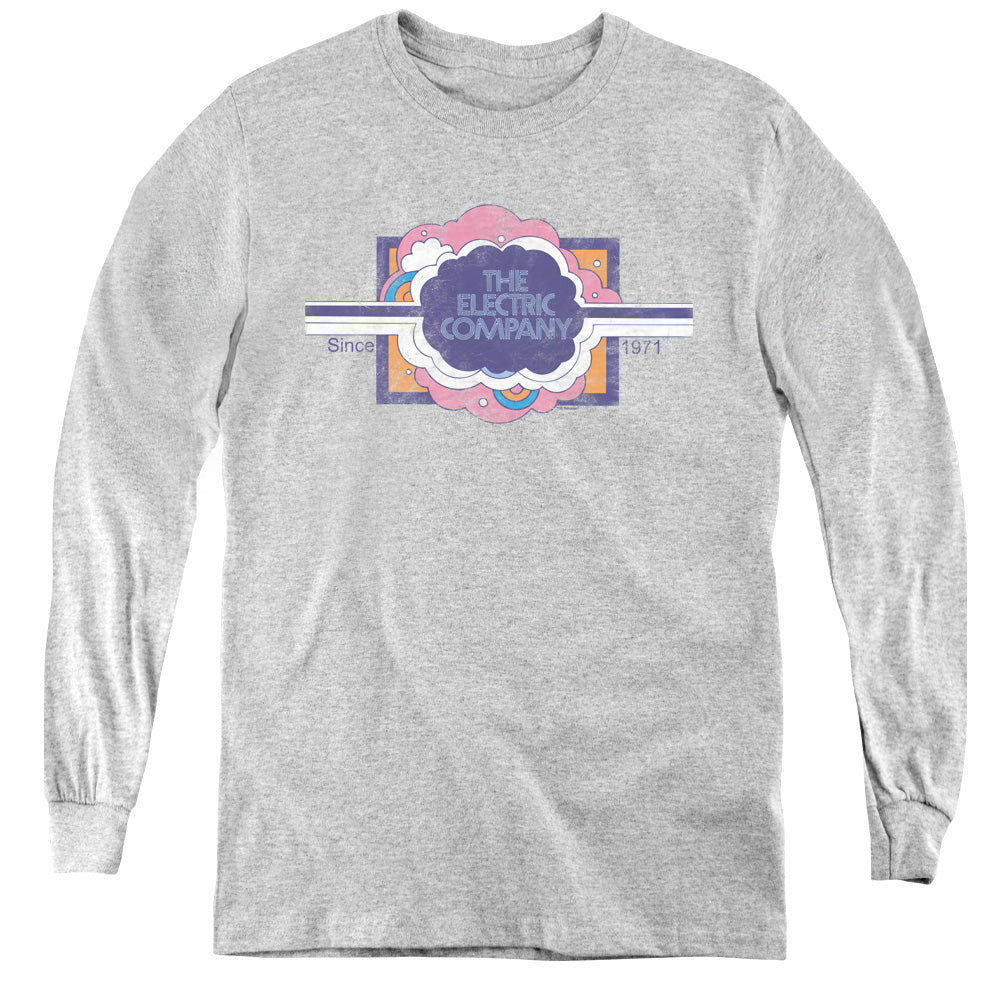 Electric Company Since 1971 Long Sleeve Kids Youth T Shirt Athletic Heather Officially Licensed