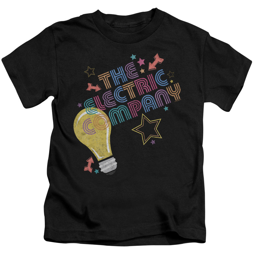 Electric Company Electric Light Juvenile Kids Youth T Shirt Black (7) Officially Licensed