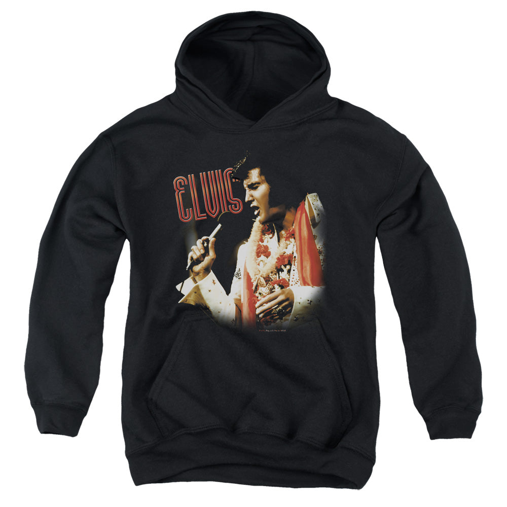 Elvis Presley Soulful Kids Youth Hoodie Black Officially Licensed