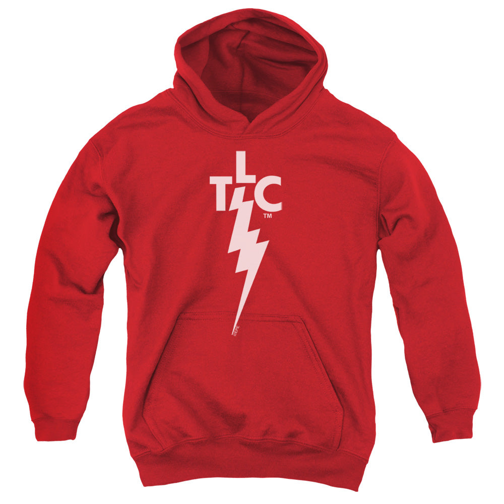 Elvis Presley Tlc Logo Kids Youth Hoodie Red Officially Licensed