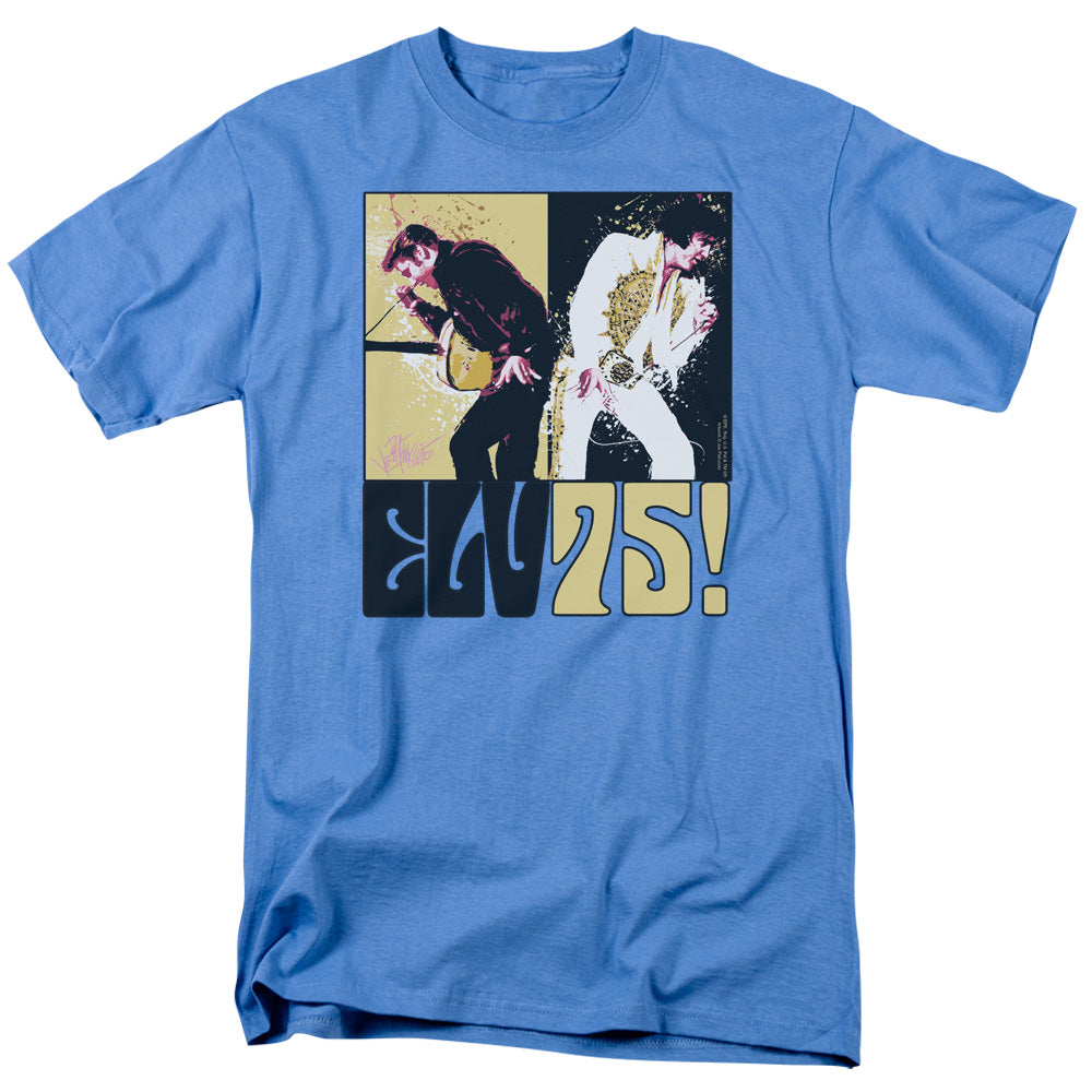 Elvis Presley Still The King Mens T Shirt Carolina Blue Officially Licensed