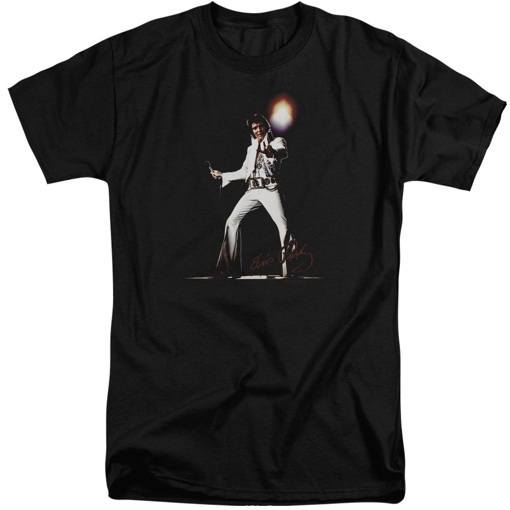 Elvis Presley Glorious Mens Tall T Shirt Black Officially Licensed