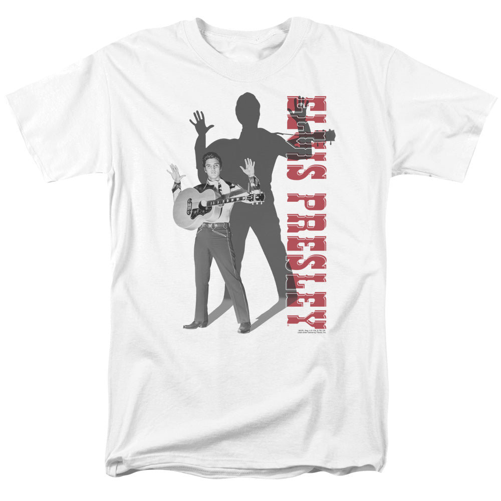 Elvis Presley Look No Hands Mens T Shirt White Officially Licensed