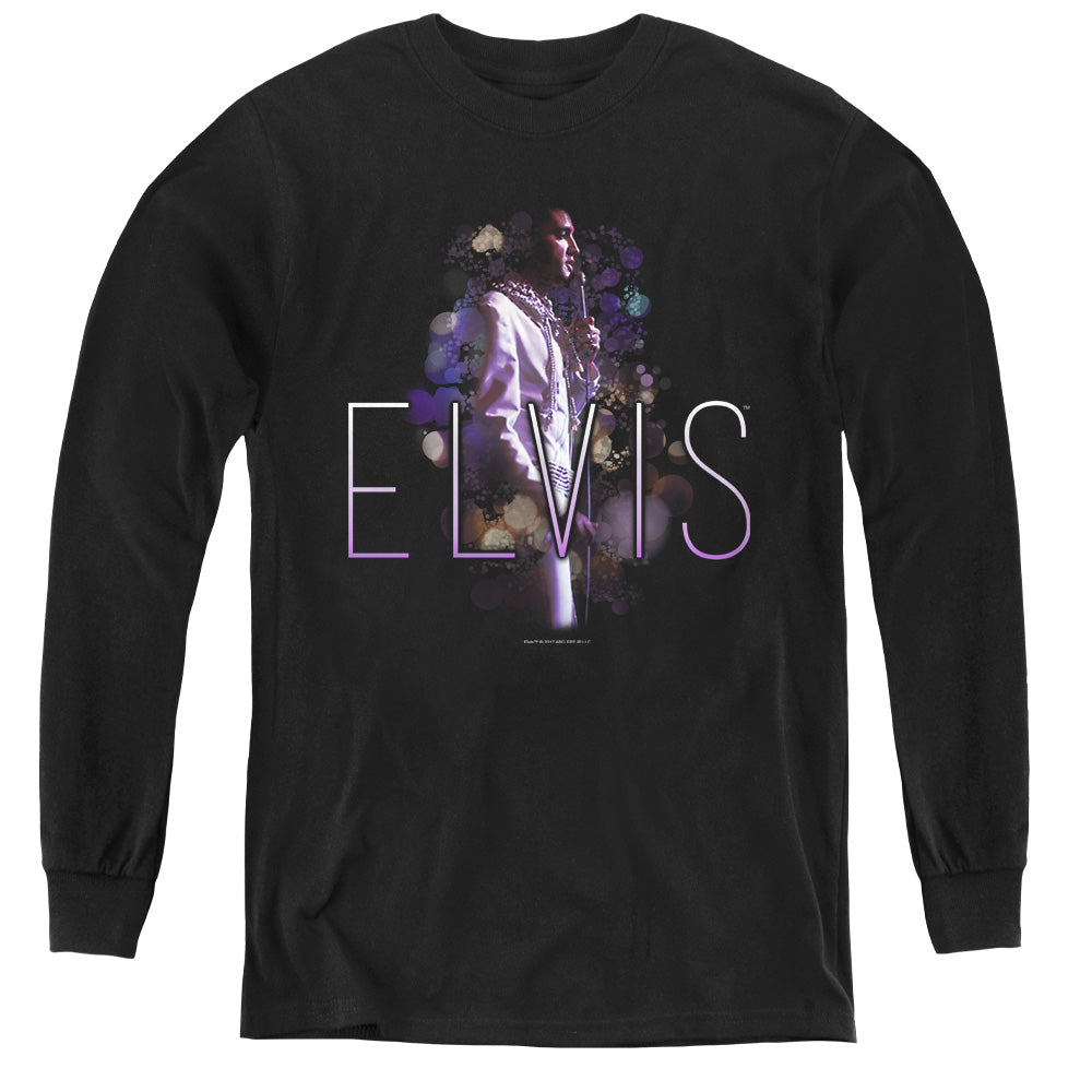 Elvis Presley Dream State Long Sleeve Kids Youth T Shirt Black Officially Licensed