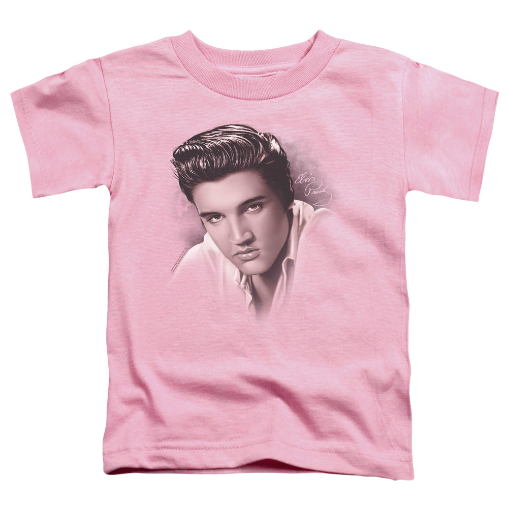 Elvis Presley the Stare Toddler Kids Youth T Shirt Pink Officially Licensed