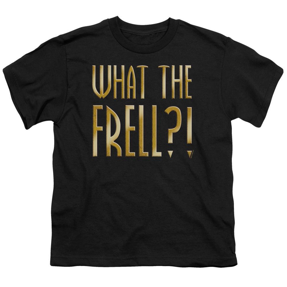 Farscape What the Frell Kids Youth T Shirt Black