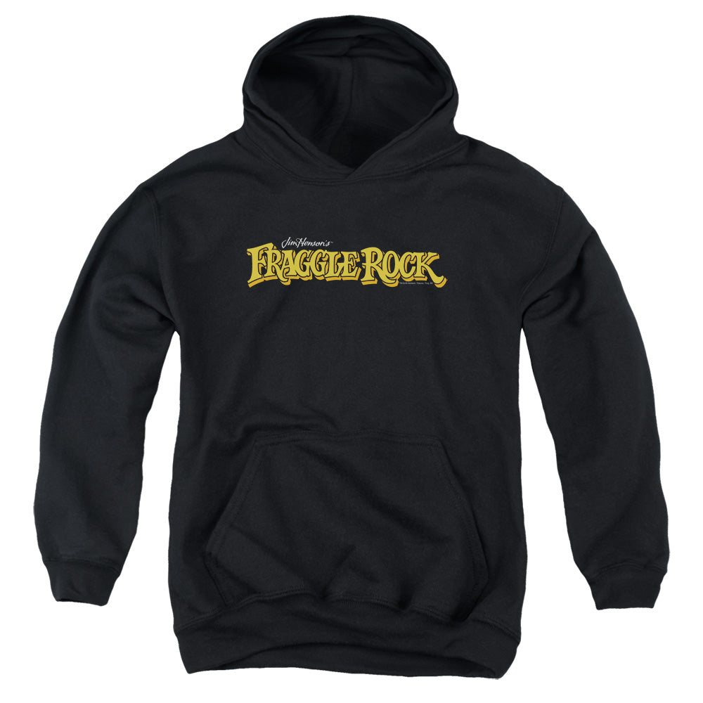 Fraggle Rock Logo Kids Youth Hoodie Black