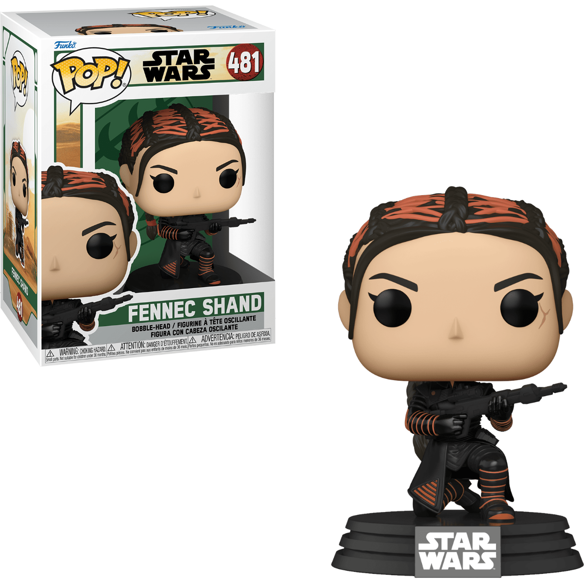 Fennec Shand #481 Funko Pop! Star Wars The Book Of Boba Fett