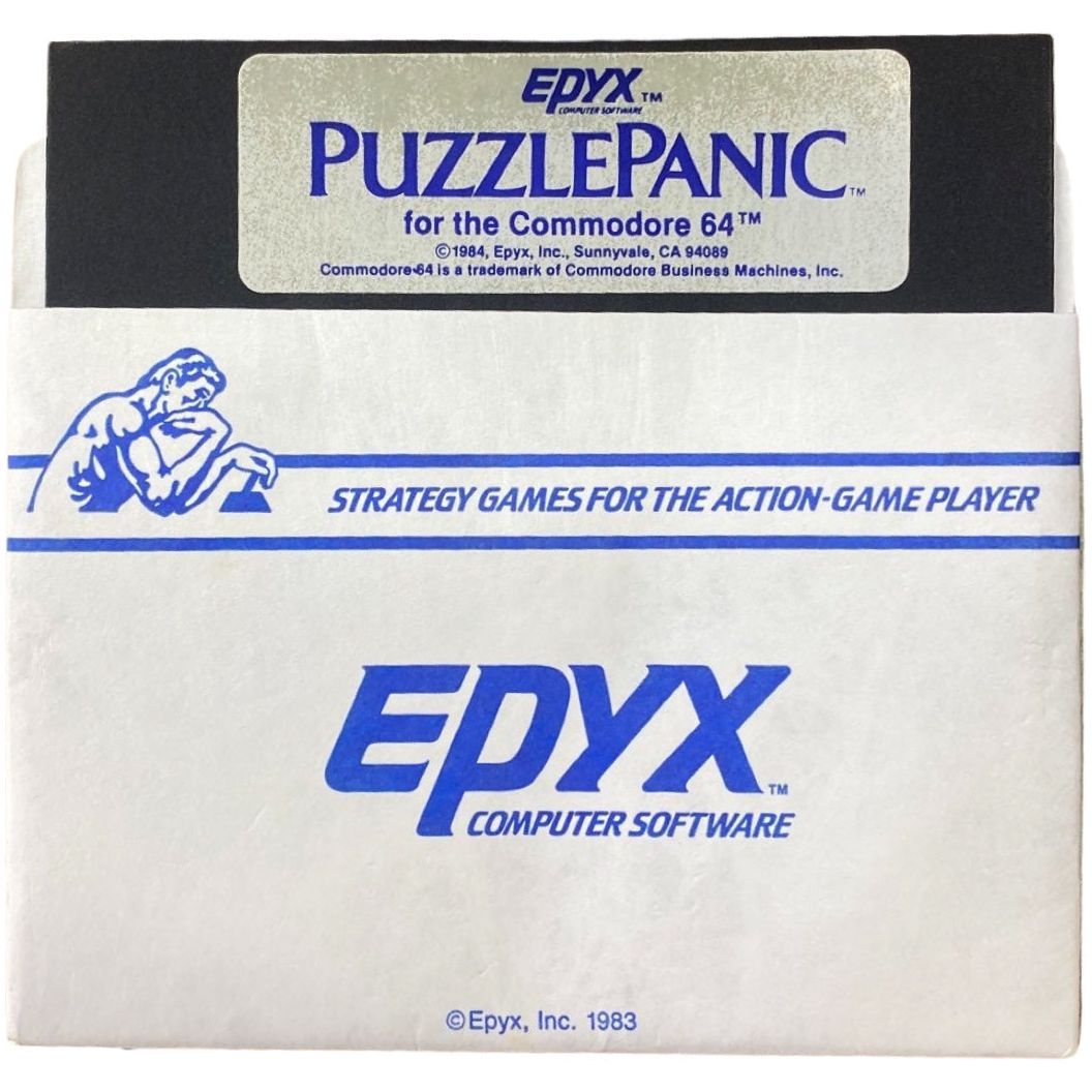 PuzzlePanic - Commodore 64 - 5¼" Floppy Disc Only