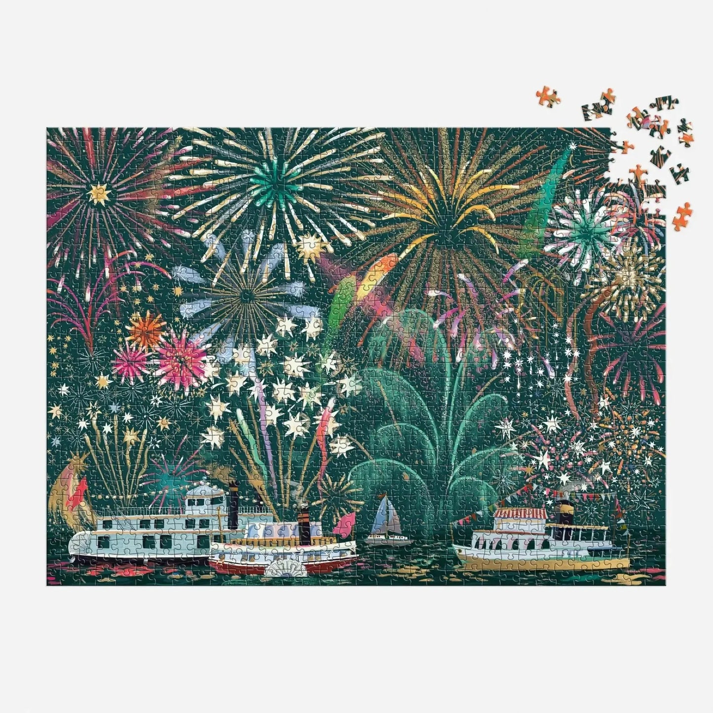 Fireworks Jubilee 1000 Piece Jigsaw Puzzle Galison