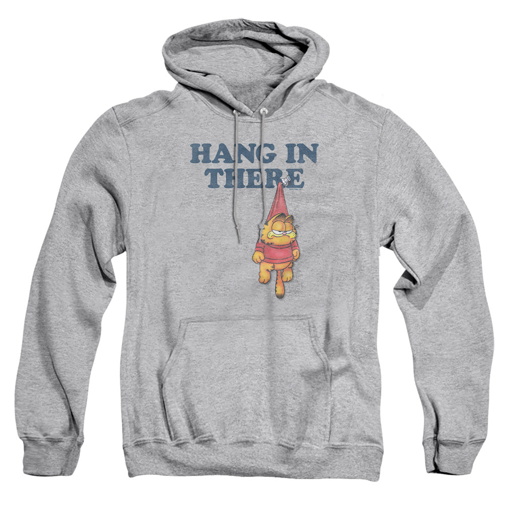Garfield Hang In There Mens Hoodie Athletic Heather Officially Licensed