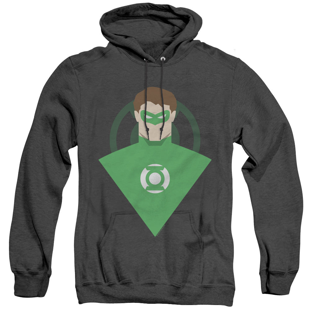 Dc Simple Gl Mens Heather Hoodie Black Officially Licensed