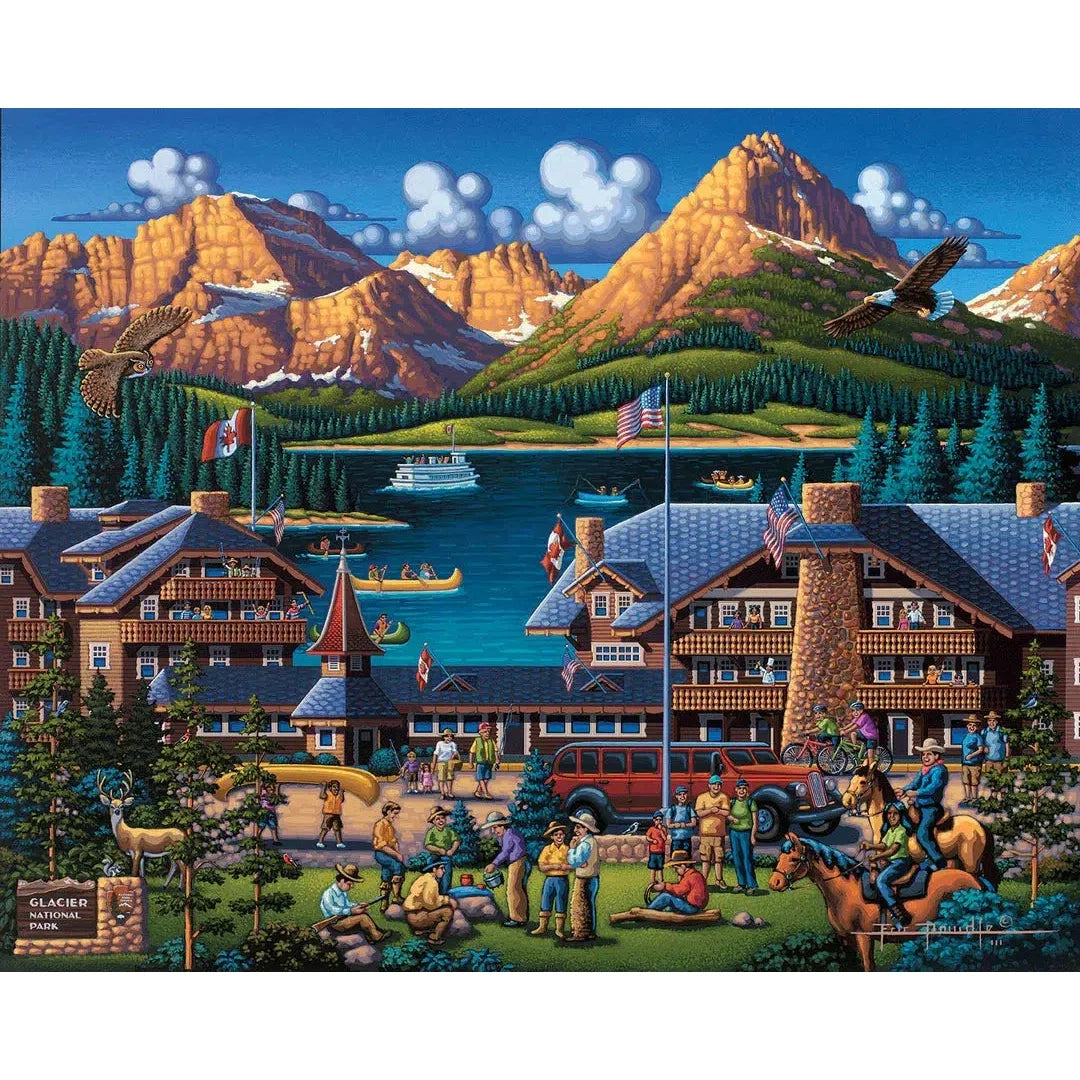 Glacier National Park 210 Piece Jigsaw Puzzle Dowdle
