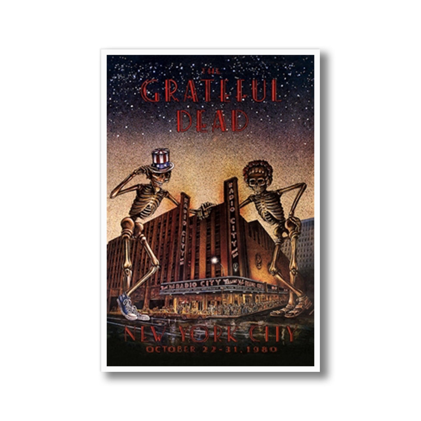 Grateful Dead Radio City Music Hall 1980
