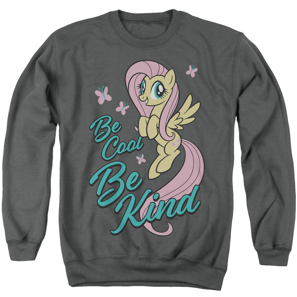 My Little Pony Tv Be Kind Mens Crewneck Sweatshirt Charcoal Officially Licensed