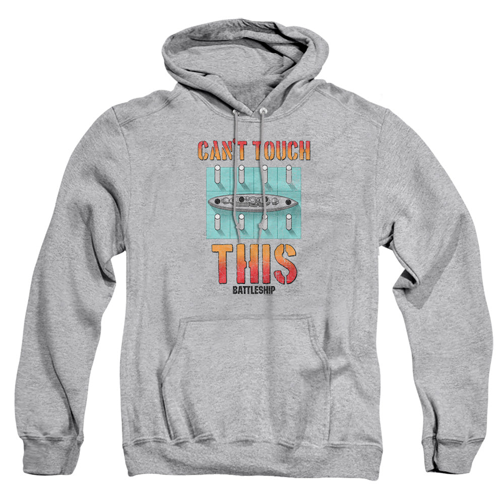 Battleship Cant Touch This Mens Hoodie Athletic Heather Officially Licensed