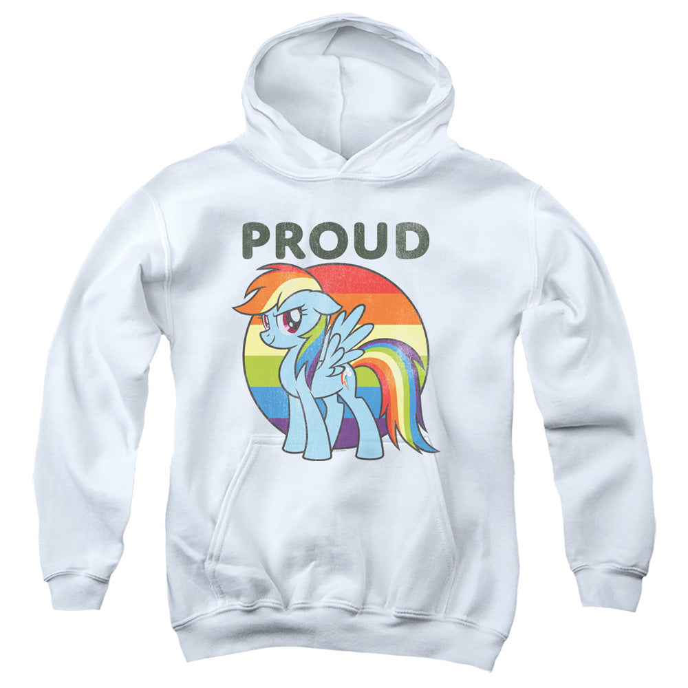 My Little Pony Tv Proud Kids Youth Hoodie White Officially Licensed