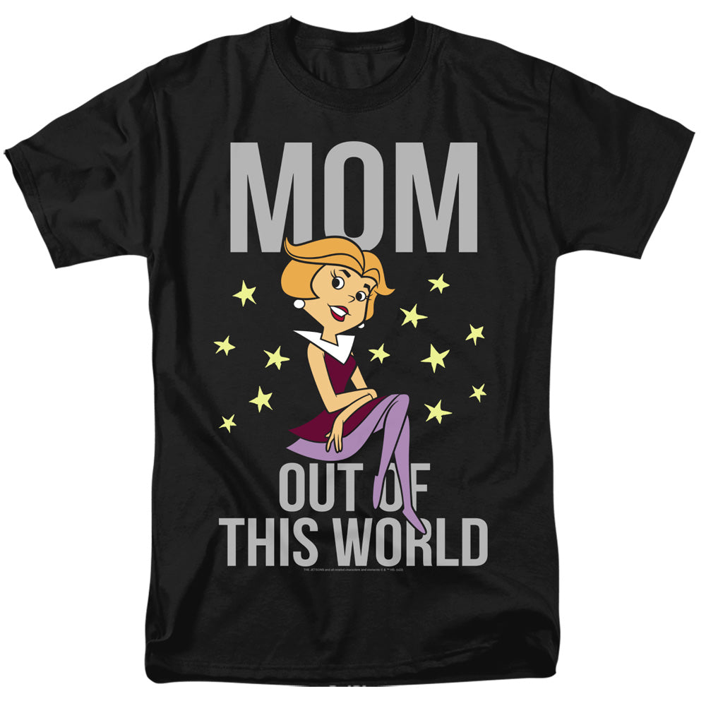 Jetsons Out Of This World Mom Mens T Shirt Black Officially Licensed