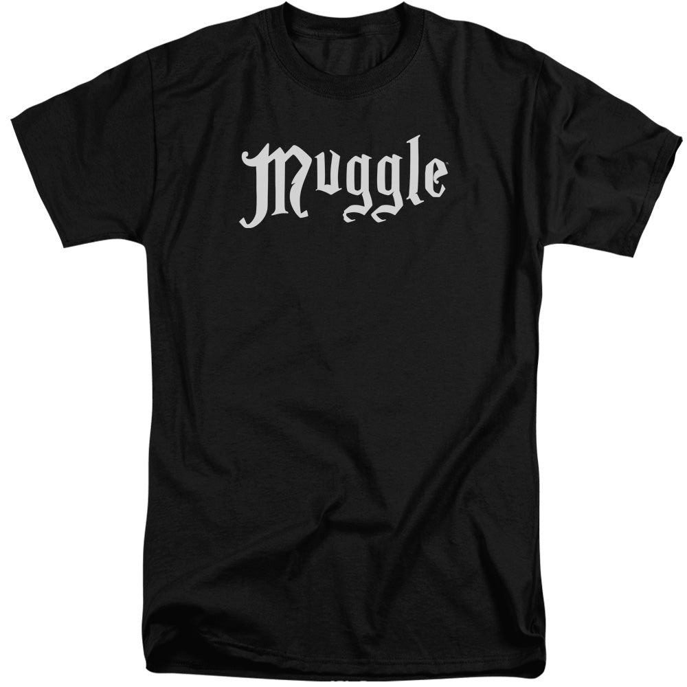 Harry Potter Muggle Mens Tall T Shirt Black Officially Licensed