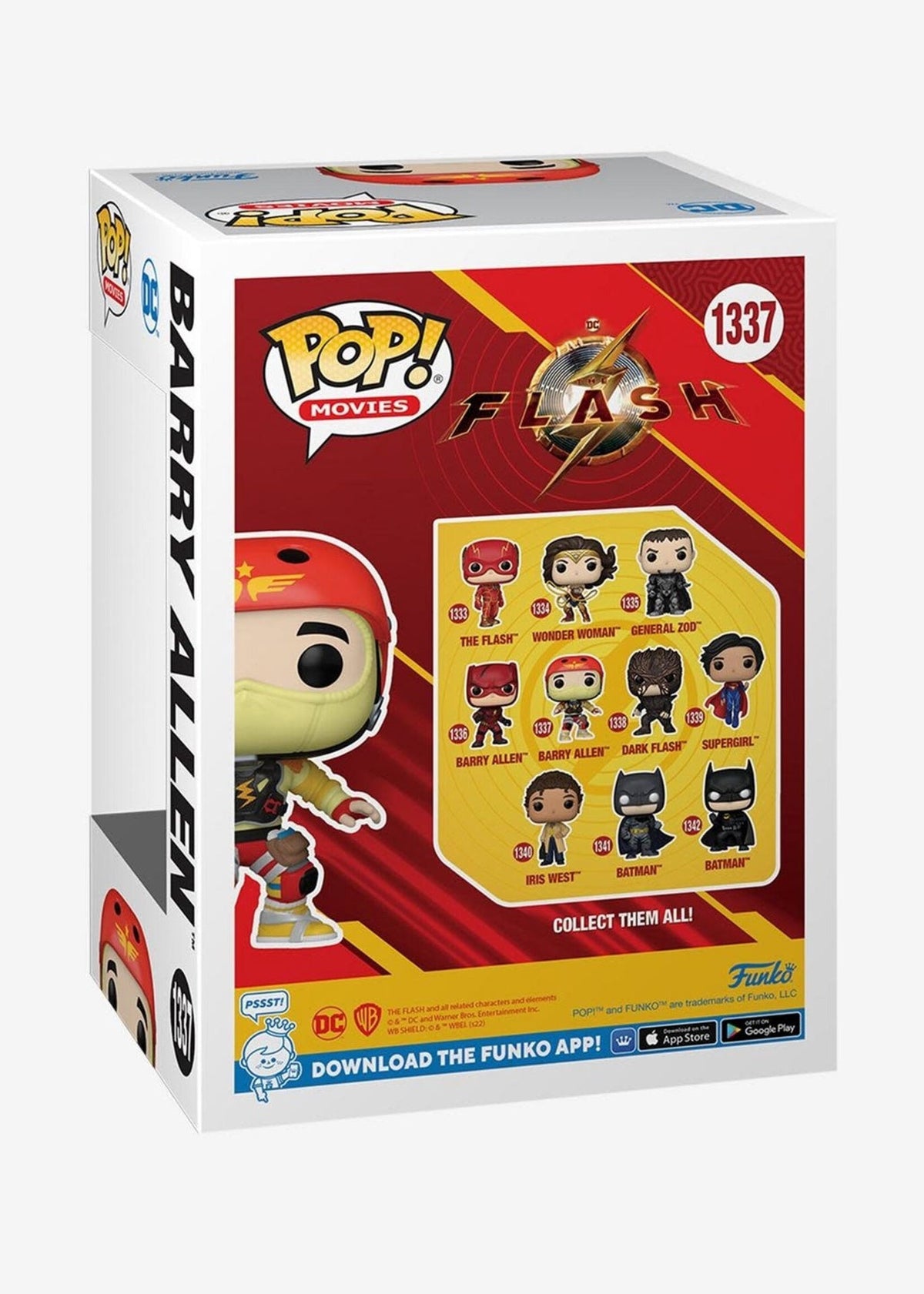 Funko Pop The Flash Barry Allen In Prototype Suit 1337