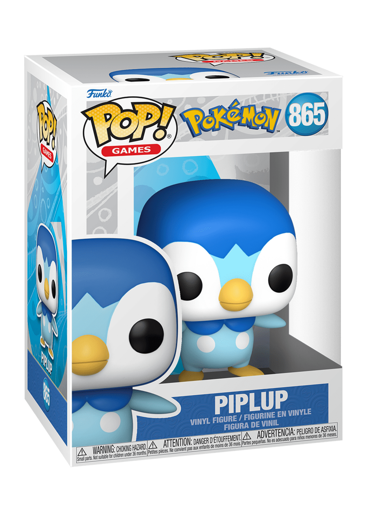 Funko Pop Pokemon Piplup 865