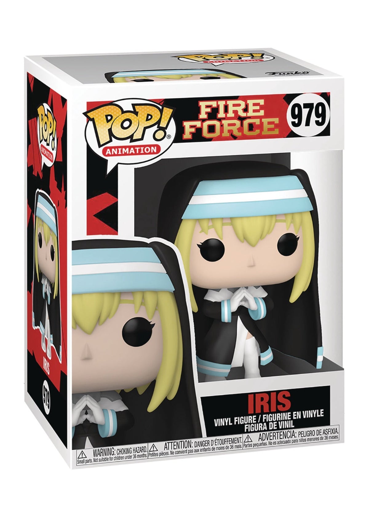 Pop Animation Fire Force Iris Vinyl Fig