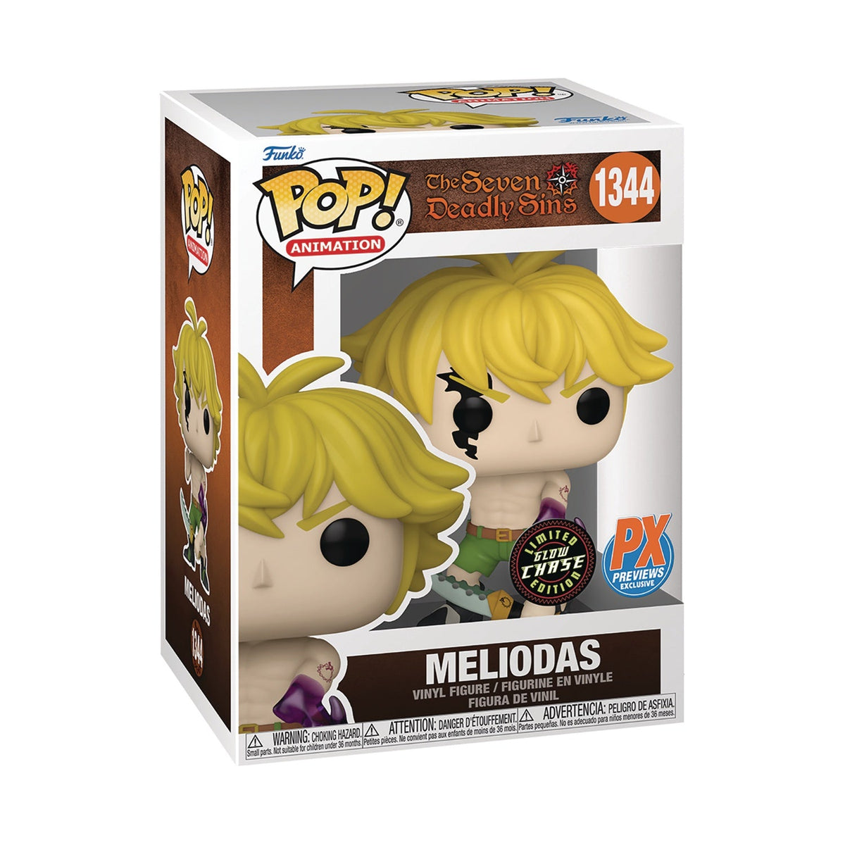 Funko Pop The Seven Deadly Sins Meliodas Demon Mode