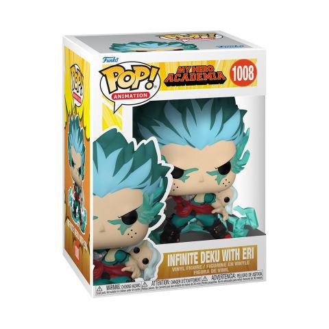 My Hero Academia Deku Infinite 100Percent W Eri Pop Figure