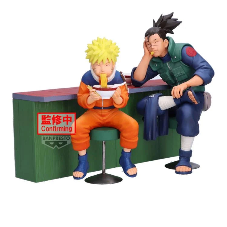 -NARUTO 72 series- 16 FIGURE NARUTO UZUMAKI & IRUKA UMINO (B:IRUKA UMINO)