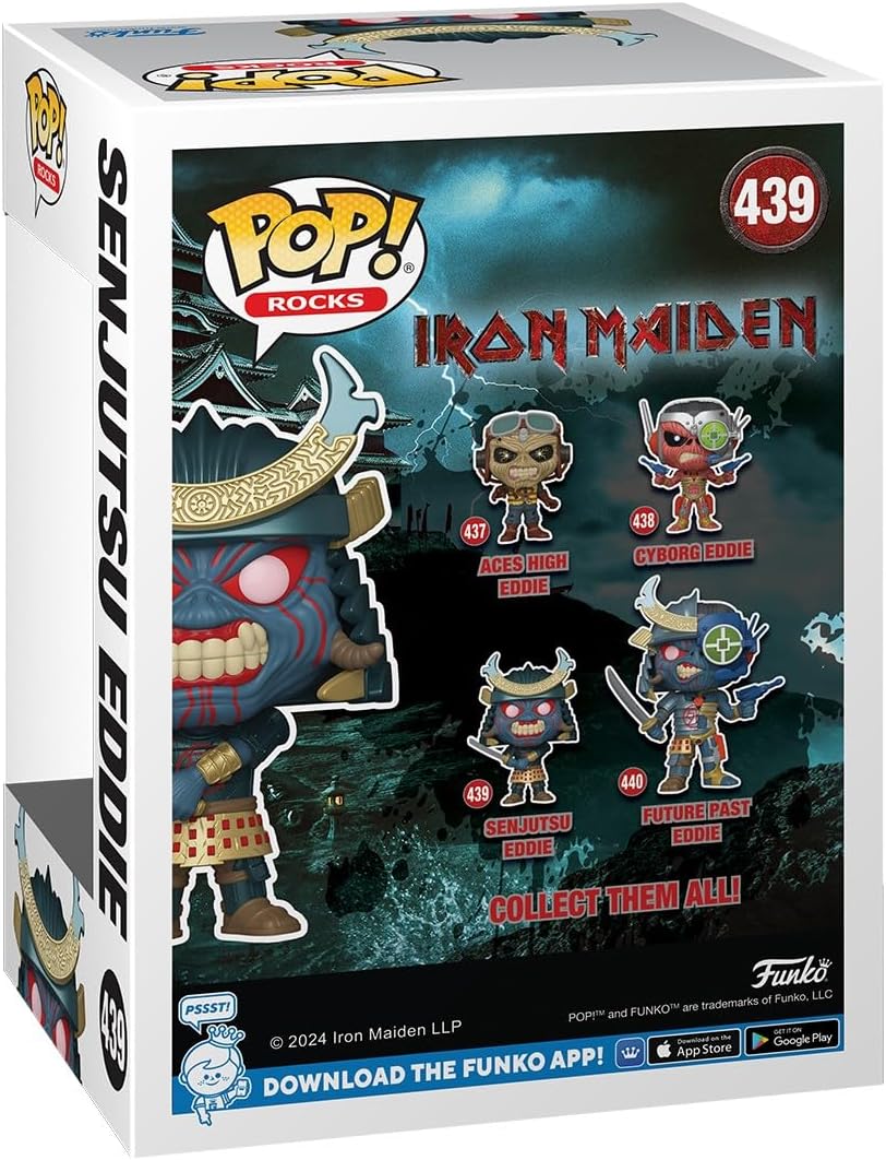 Funko Pop Rocks - Iron Maiden Senjutsu Eddie #439