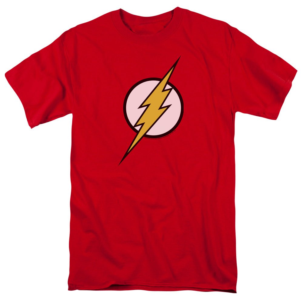 The Flash Logo Mens T Shirt Red Officially Licensed
