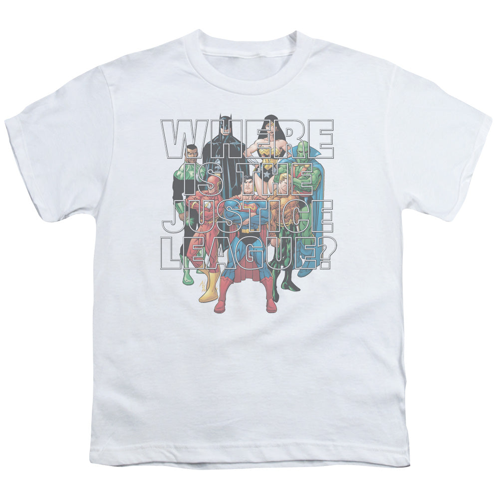 Justice League Classified #1 Cover Kids Youth T Shirt White Officially Licensed