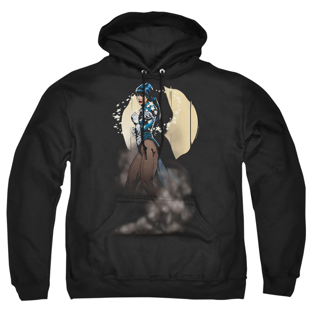 Justice League Of America Zatanna Illusion Mens Hoodie Black Officially Licensed