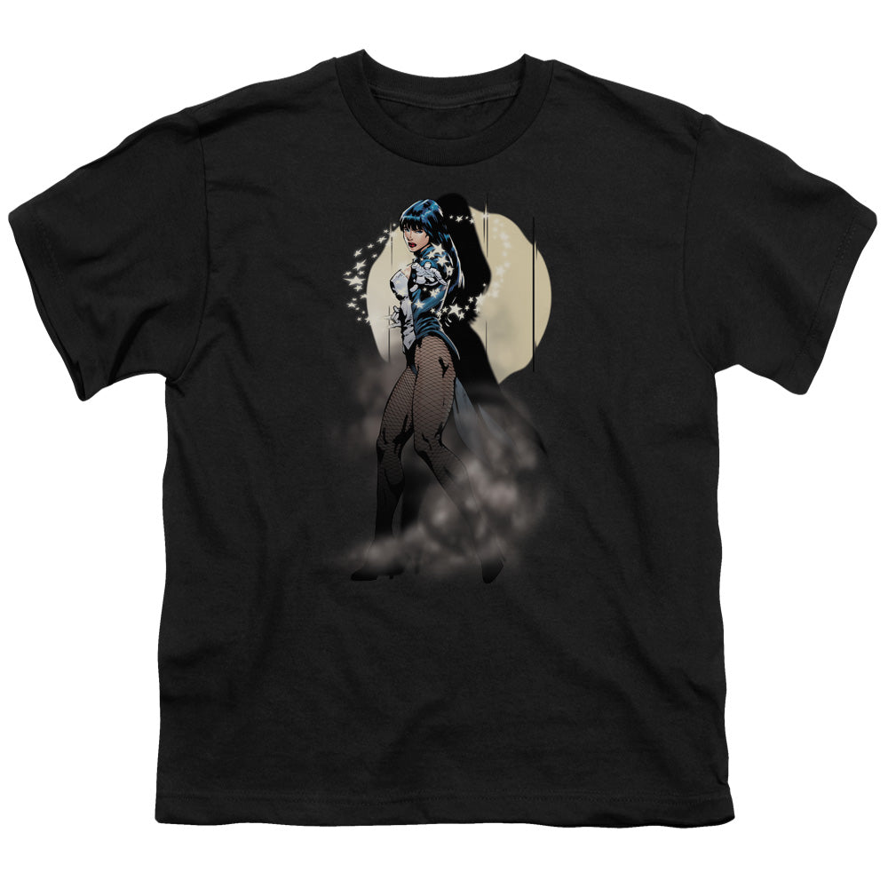 Justice League Zatanna Illusion Kids Youth T Shirt Black Officially Licensed