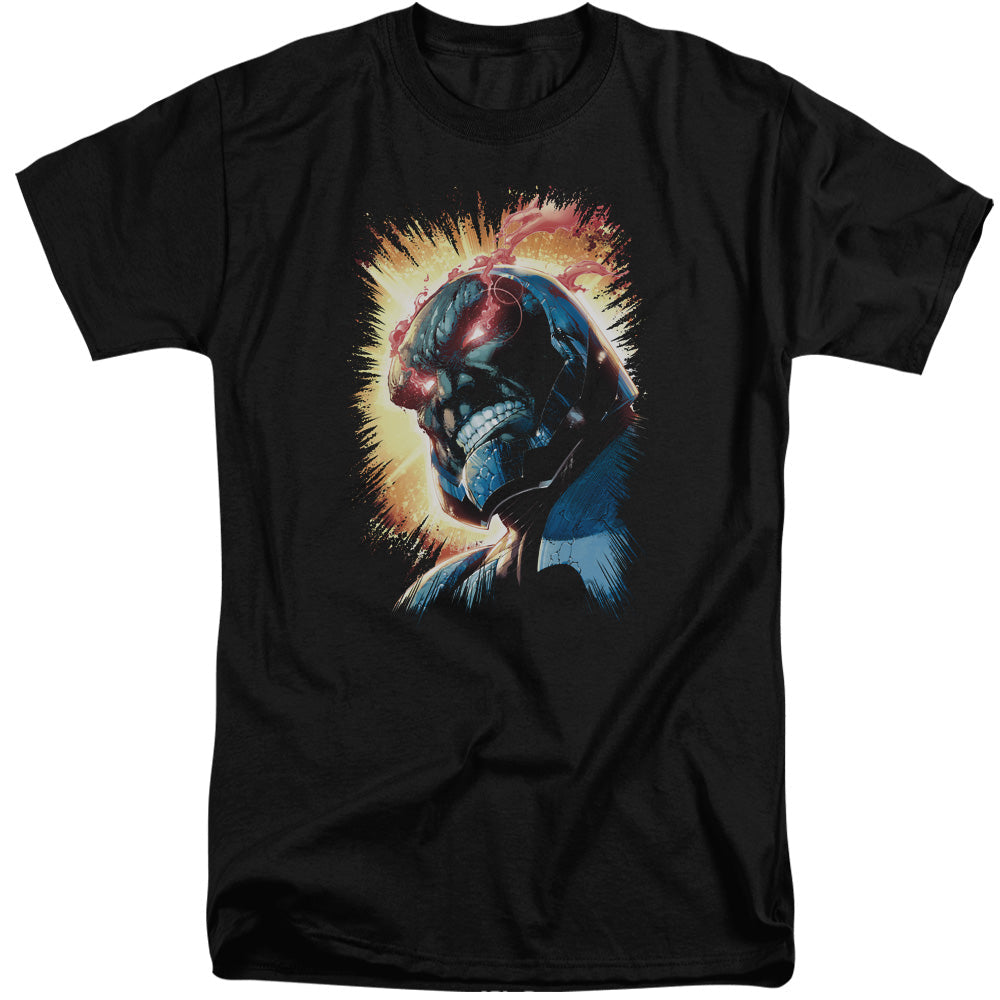 Justice League Of America Darkseid Is Mens Tall T Shirt Black Officially Licensed