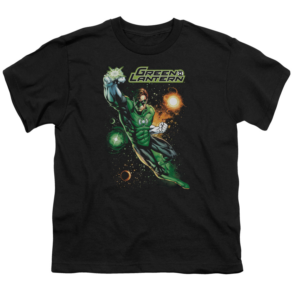 Justice League Galactic Guardian Kids Youth T Shirt Black Officially Licensed