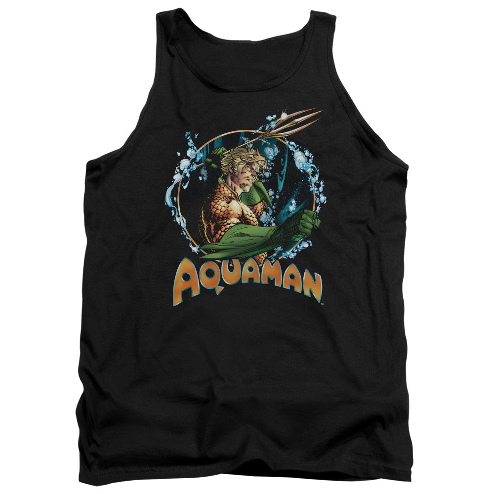 Justice League Ruler of the Seas Mens Tank Top Shirt Black Officially Licensed