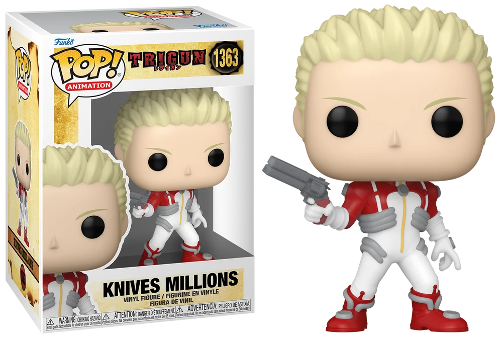 Knives Millions #1363 Funko Pop! Animation Trigun