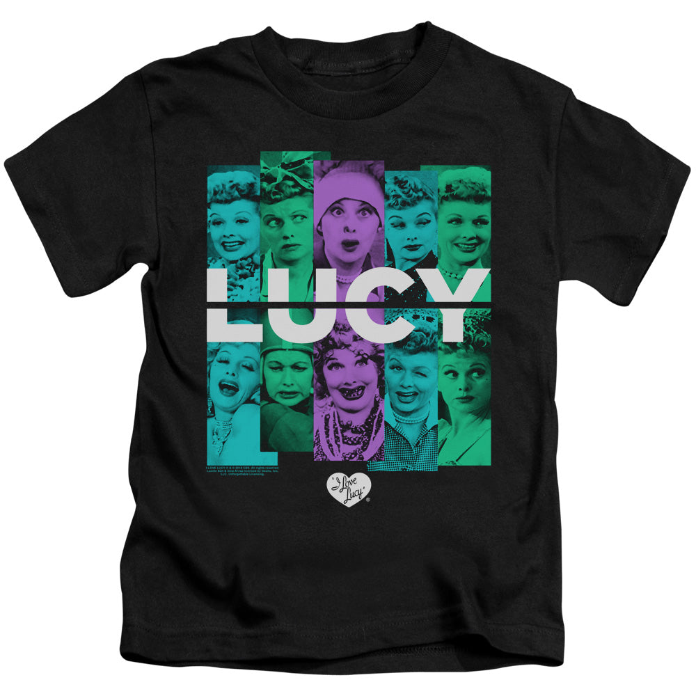 I Love Lucy Shades of Lucy Juvenile Kids Youth T Shirt Black Officially Licensed