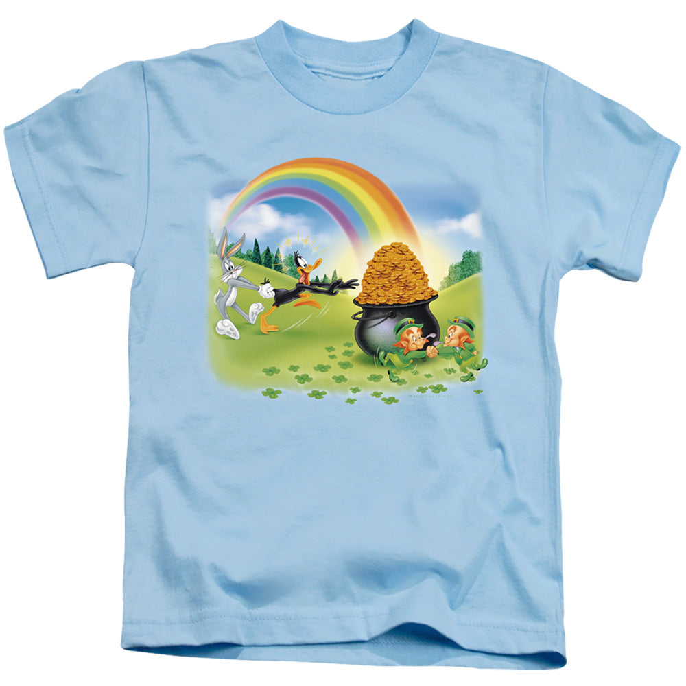 Looney Tunes Mine Mine Mine Juvenile Kids Youth T Shirt Light Blue Officially Licensed
