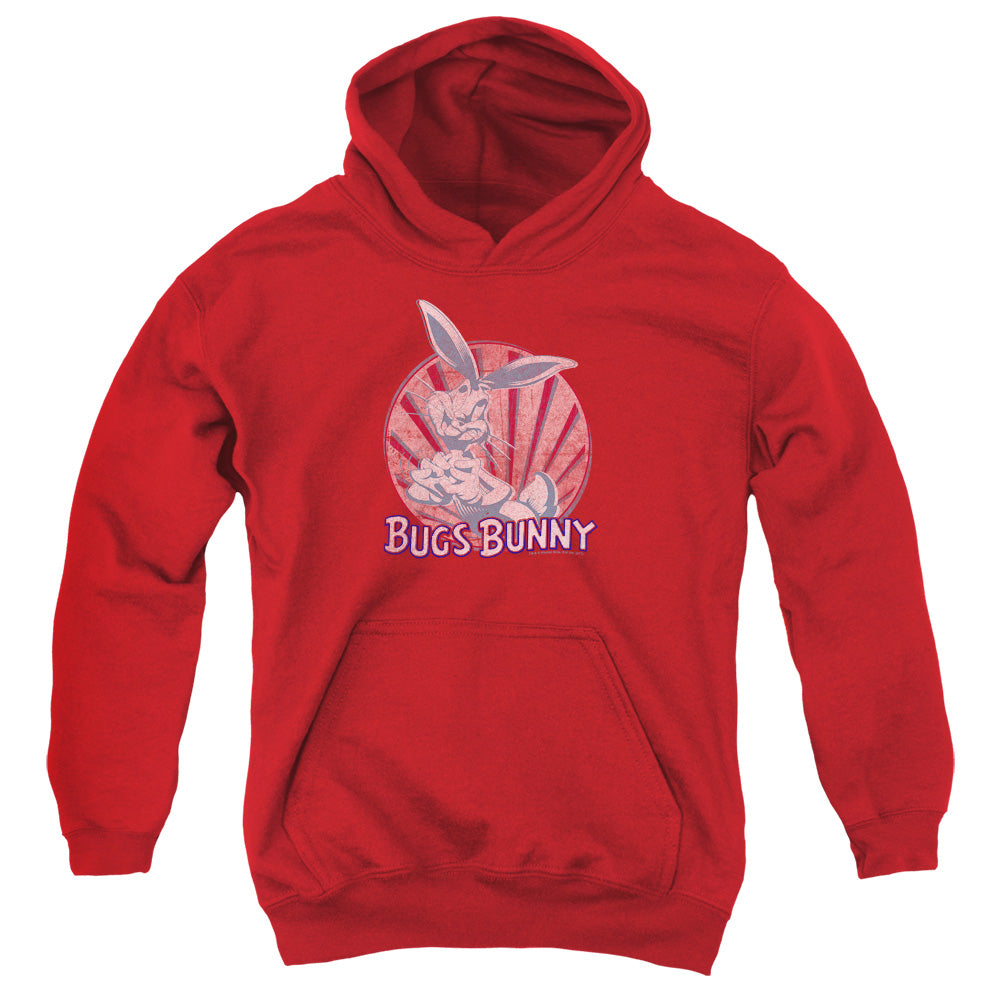 Looney Tunes Wishful Thinking Kids Youth Hoodie Red Officially Licensed