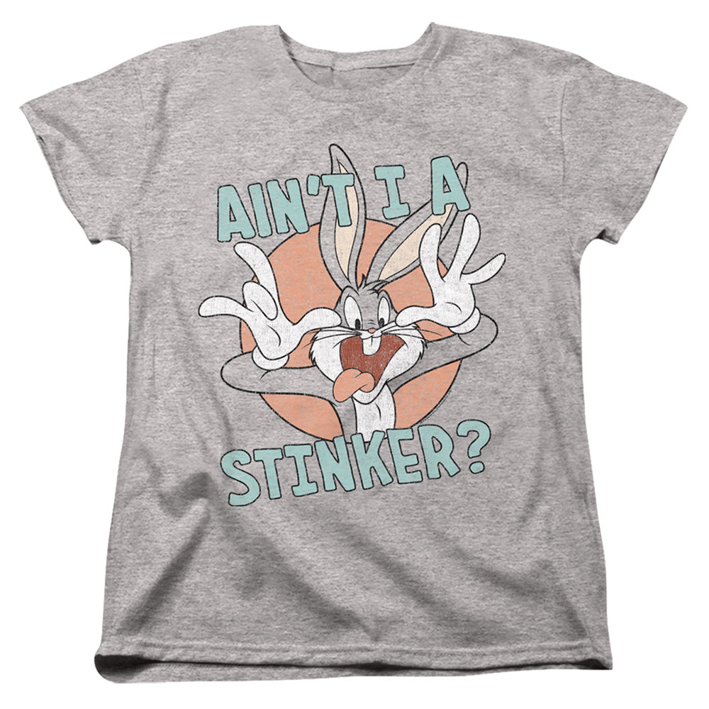 Looney Tunes Aint I a Stinker Womens T Shirt Athletic Heather Officially Licensed