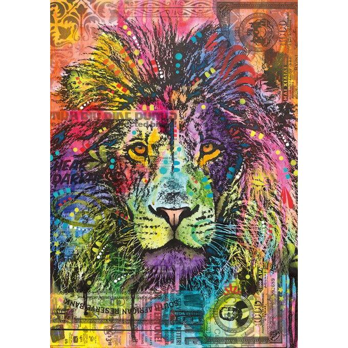 Lion's Heart Jolly Pets 2000 Piece Jigsaw Puzzle Heye
