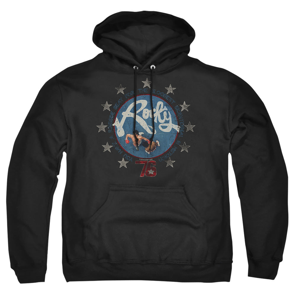 Rocky Bloodiest Bicentennial Mens Hoodie Black Officially Licensed