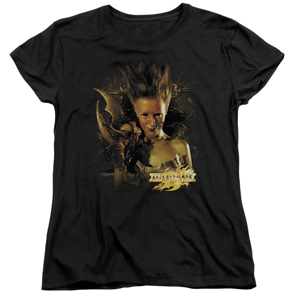 Mirrormask Queen Of Shadows Womens T Shirt Black Officially Licensed
