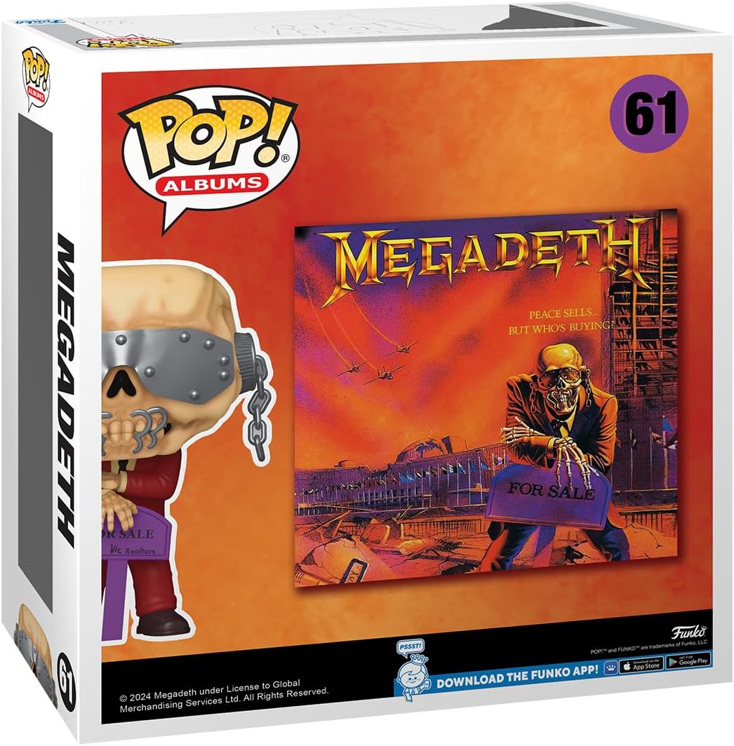 Funko Pop Albums - Megadeth Peace Sells.. But Who's Buying? #61