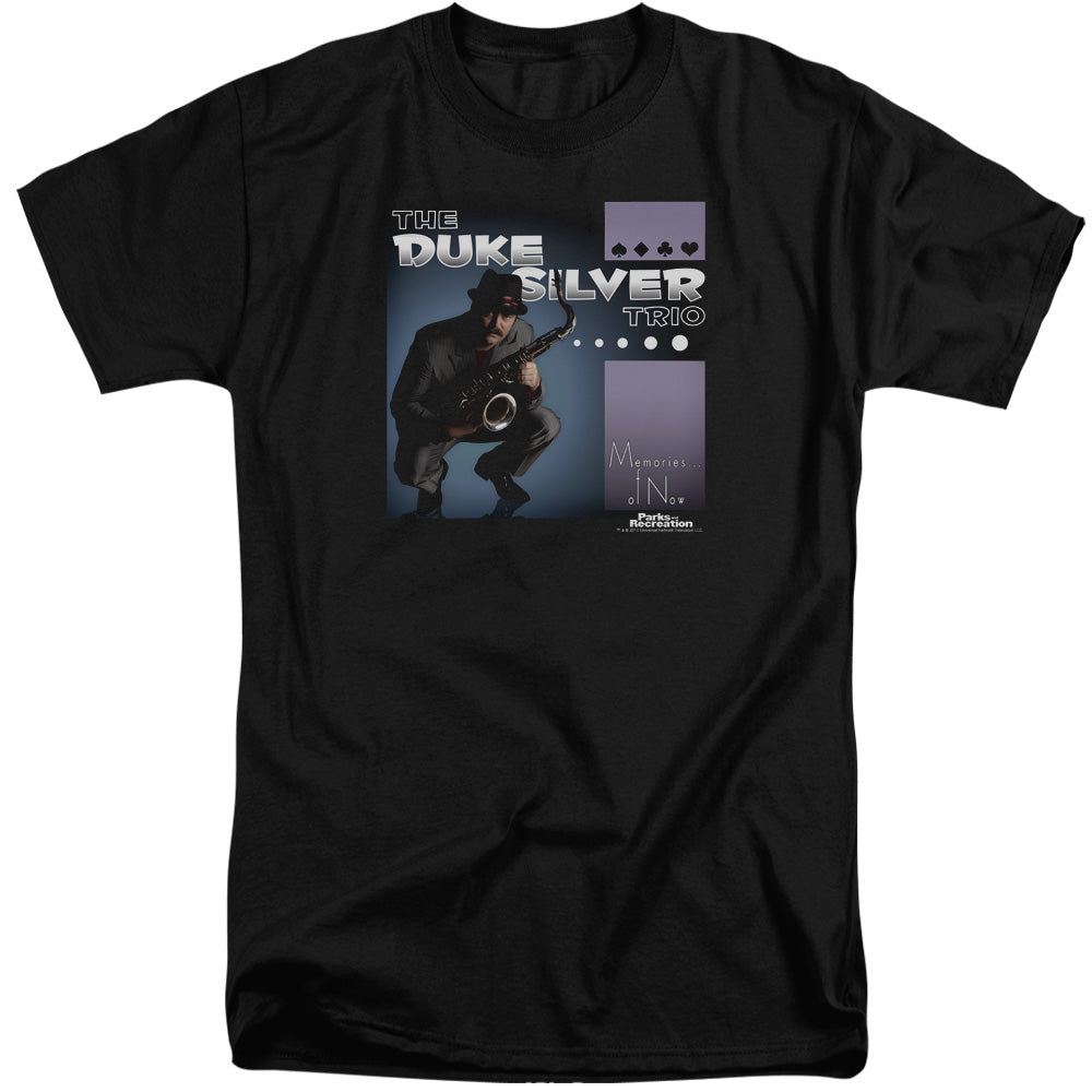 Parks And Rec Album Cover Mens Tall T Shirt Black Officially Licensed