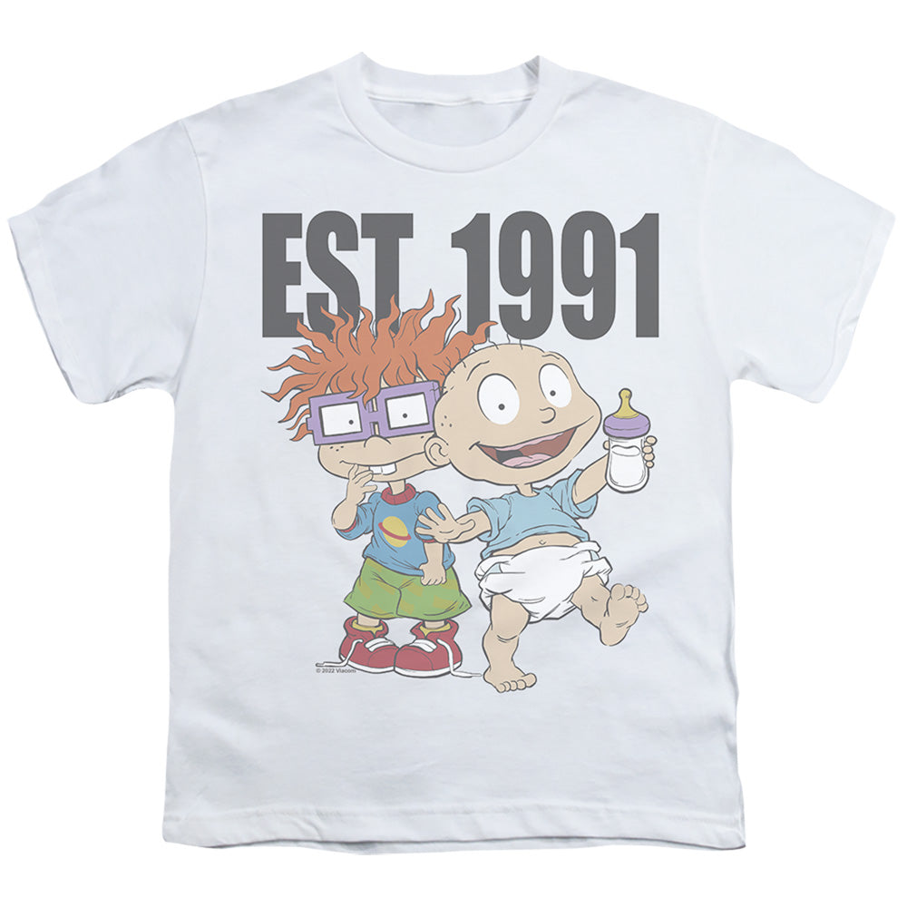 Rugrats Est 1991 Kids Youth T Shirt White Officially Licensed