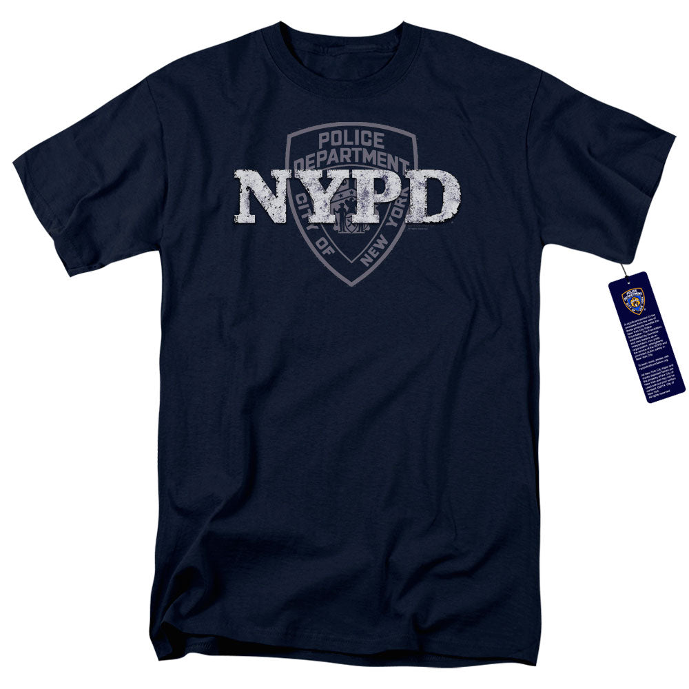 New York City Nypd Mens T Shirt Navy Officially Licensed
