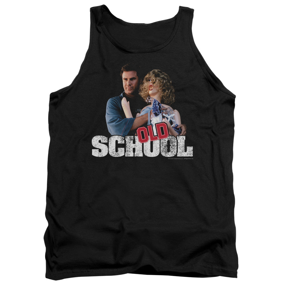 Old School Frank And Friend Mens Tank Top Shirt Black Officially Licensed